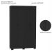 Guarda-Roupa Solteiro York 4 Portas 2 Gavetas Preto