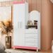 Guarda-Roupa Solteiro com Espelho Capri Flex 2 Portas 4 Gavetas Branco