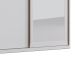 Guarda-Roupa Solteiro com Espelho Elite I 2 PT 3 GV Branco