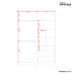 Guarda-Roupa Solteiro com Espelho Frizatto Flex 2 Portas 3 Gavetas Cinamomo e Off White