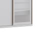 Guarda-Roupa Solteiro com Espelho Reflecta Elite II 2 Portas 3 Gavetas Branco