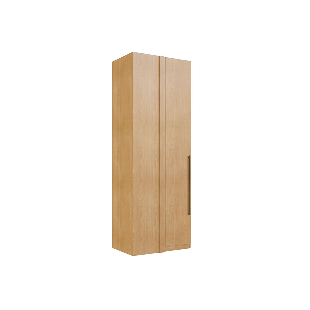 Guarda-Roupa de Canto Solteiro Infinity 1 Porta Savana