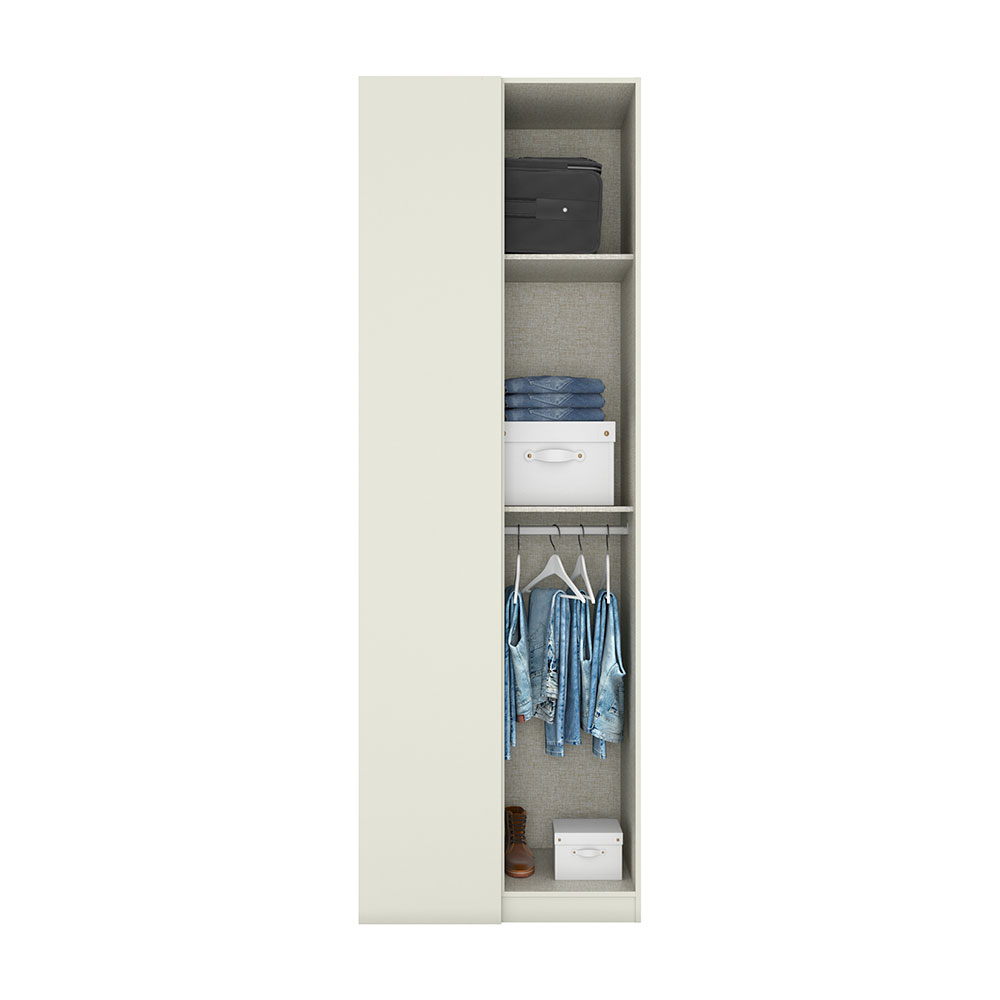 Guarda-Roupa de Canto Solteiro Seletto 1 Porta Areia