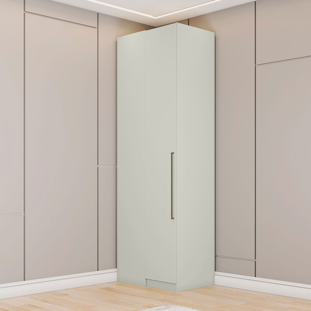Guarda-Roupa de Canto Solteiro Seletto 1 Porta Areia