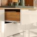 Kit de Cozinha Pitaya 7 Portas 2 Gavetas Cinamon e Off White