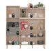 Kit de Cozinha Select 6 Portas 2 Gavetas Avena e Menta