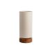 Luminária Natural Algodão Bege 34 cm