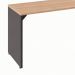 Mesa Dinâmica Shelf Ameixa e Preta 170 cm