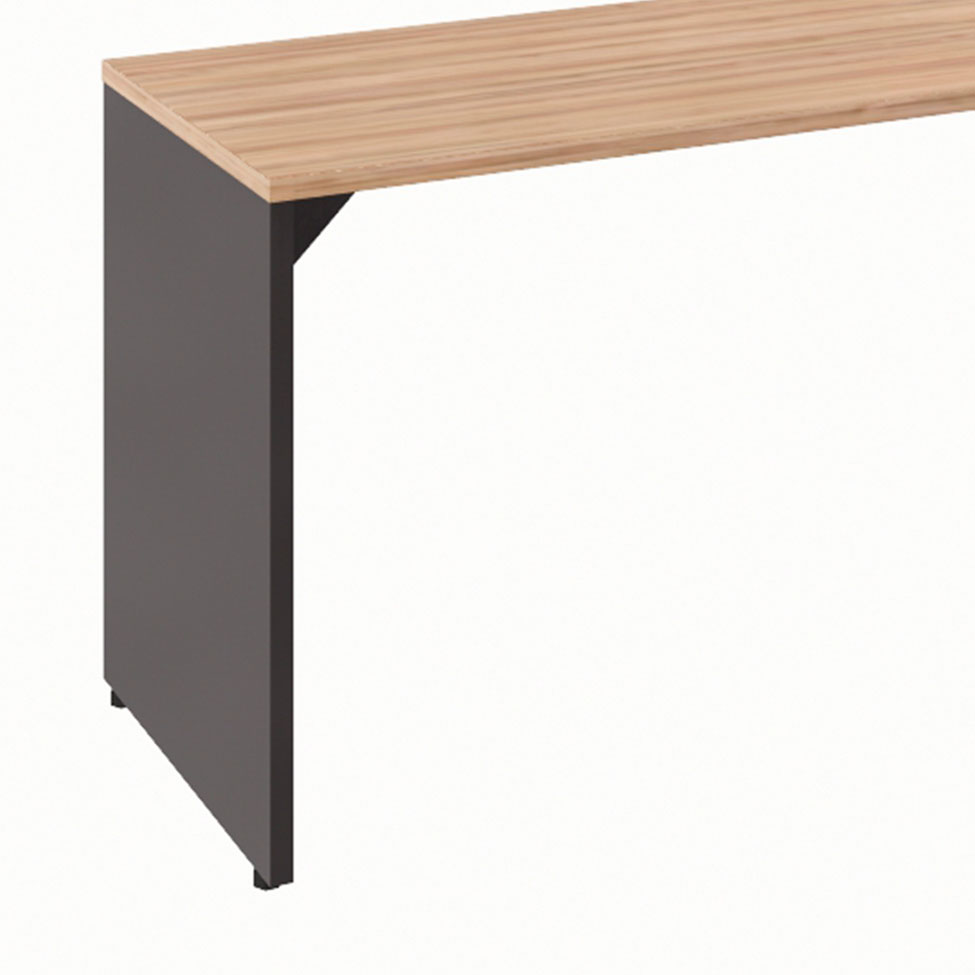 Mesa Dinâmica Shelf Ameixa e Preta 170 cm