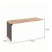 Mesa Dinâmica Shelf Ameixa e Preta 170 cm