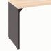 Mesa Dinâmica Shelf Calvi e Preta 150 cm
