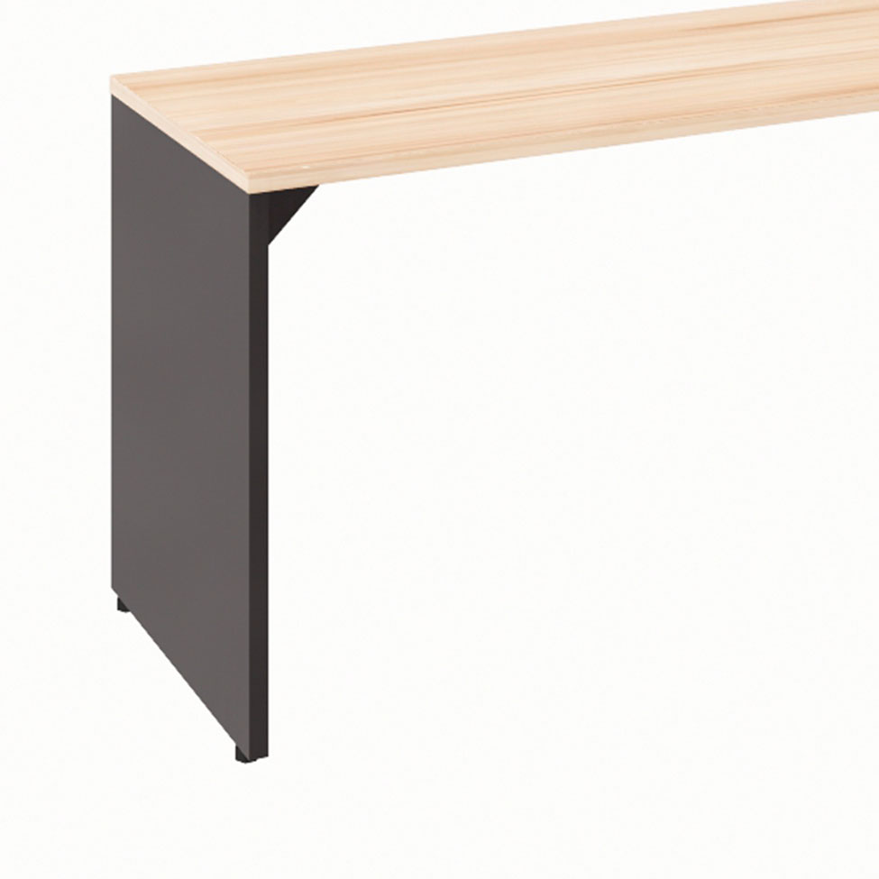 Mesa Dinâmica Shelf Calvi e Preta 170 cm