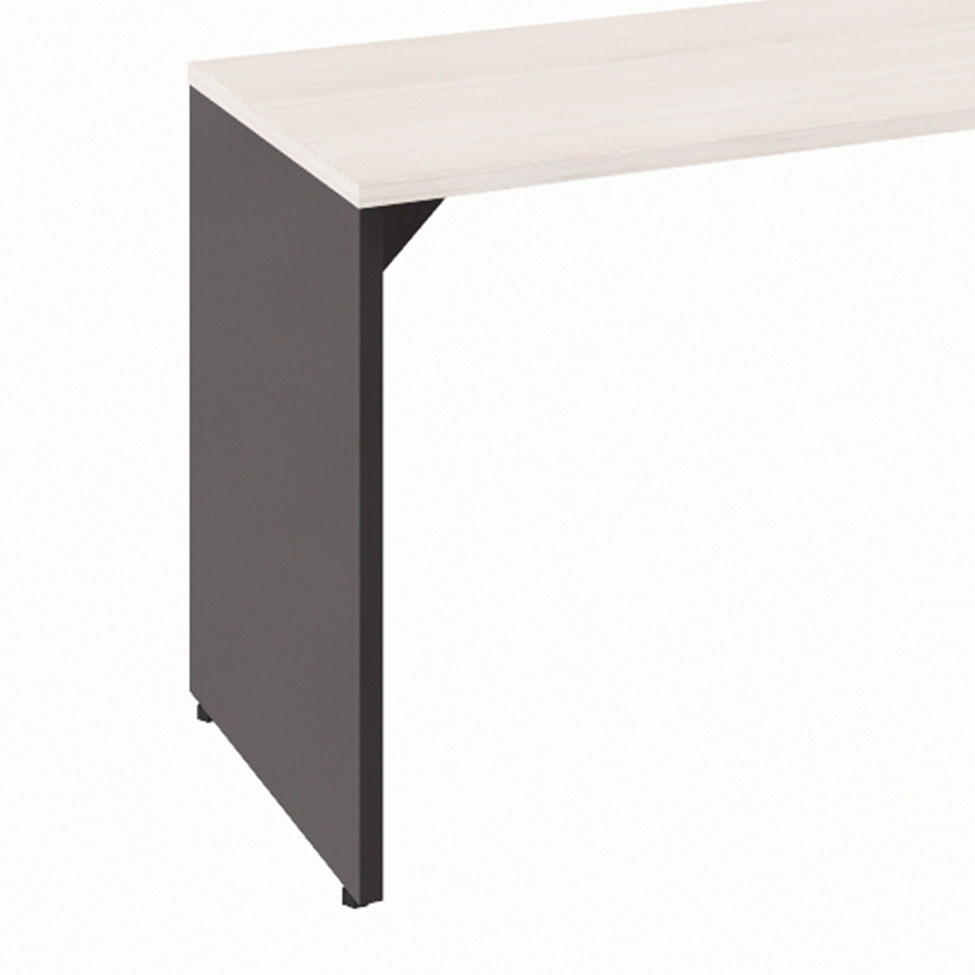 Mesa Dinâmica Shelf Carvalho Berlin e Preta 150 cm