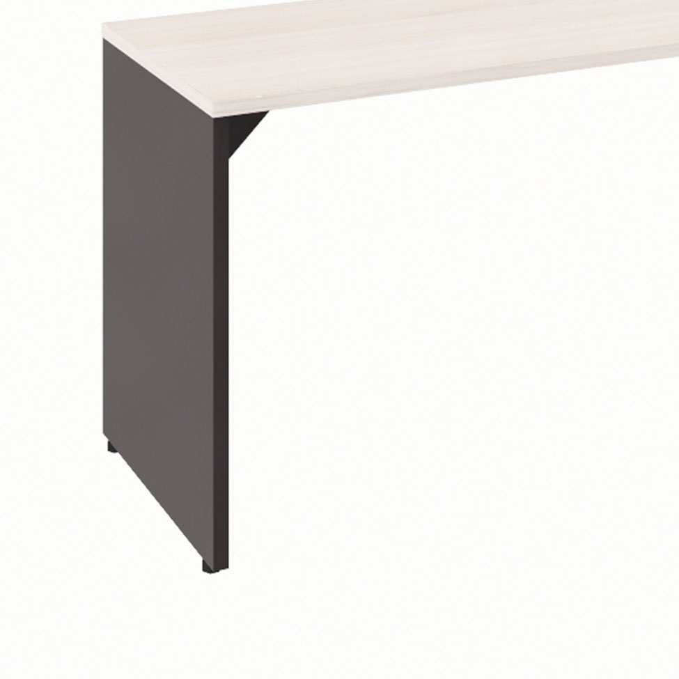 Mesa Dinâmica Shelf Carvalho Berlin e Preta 170 cm