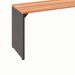 Mesa Dinâmica Shelf Nogal Sevilha e Preta 170 cm