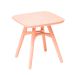 Mesa Infantil Quadrada Pipa Pêssego