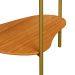 Mesa Lateral Ôrganica Meven 100% MDF Freijó