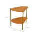 Mesa Lateral Ôrganica Meven 100% MDF Freijó