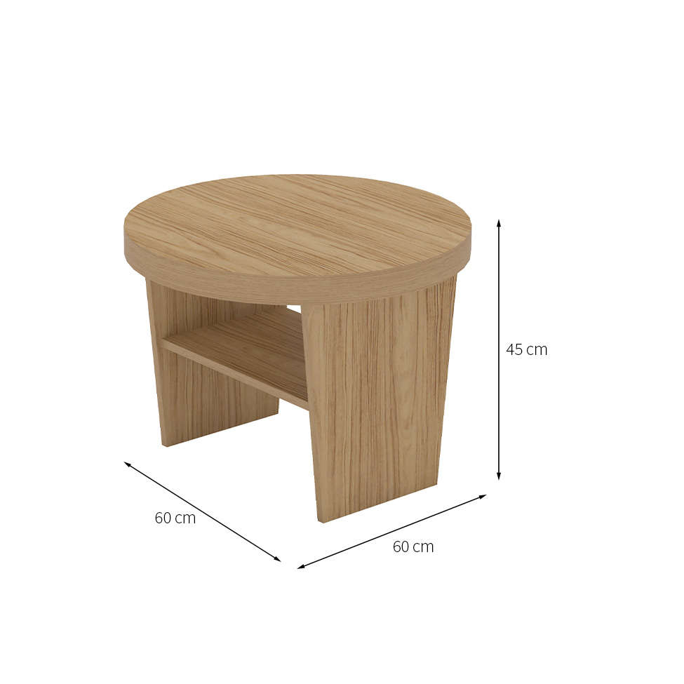 Mesa Lateral Magnum Carvalho