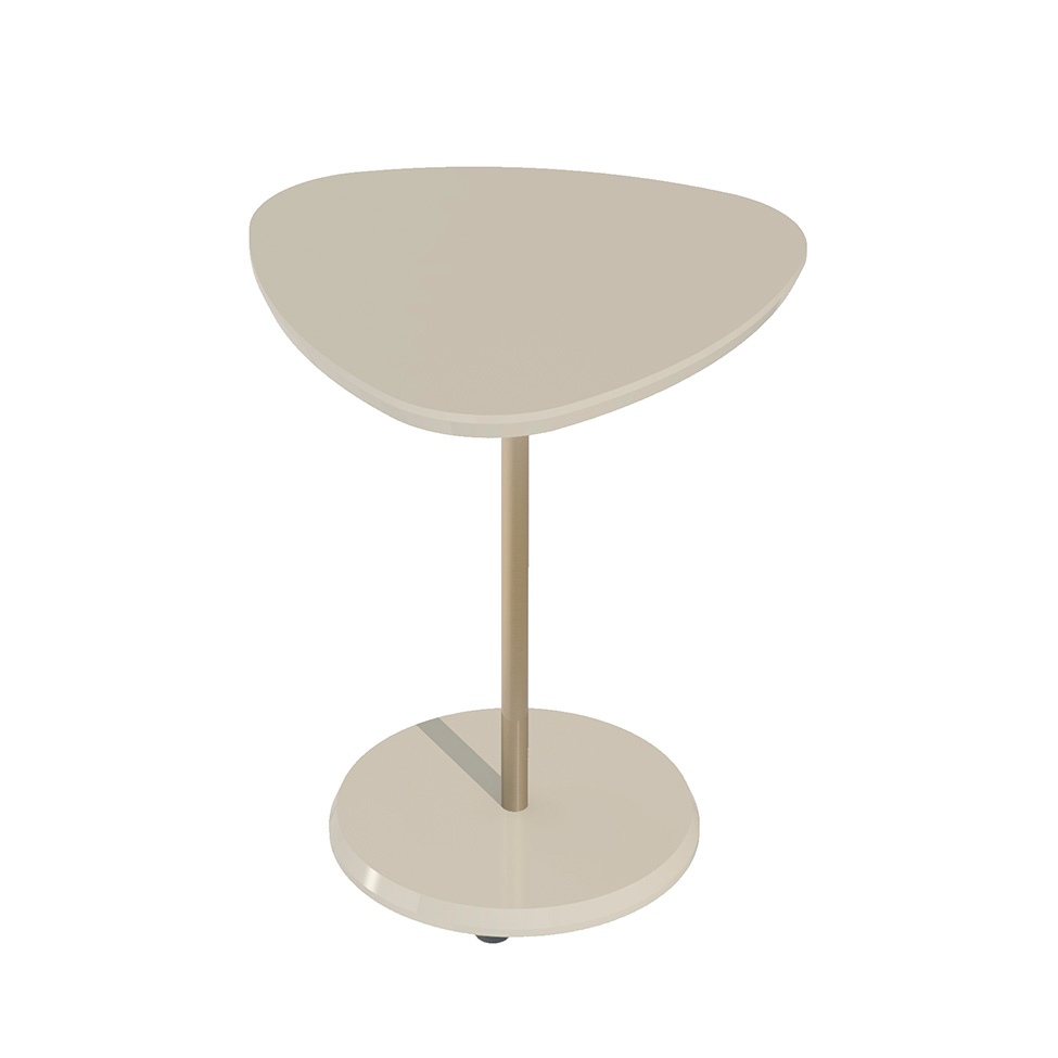 Mesa Lateral Orgânica Bel Off White