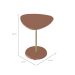 Mesa Lateral Orgânica Bel Terracota
