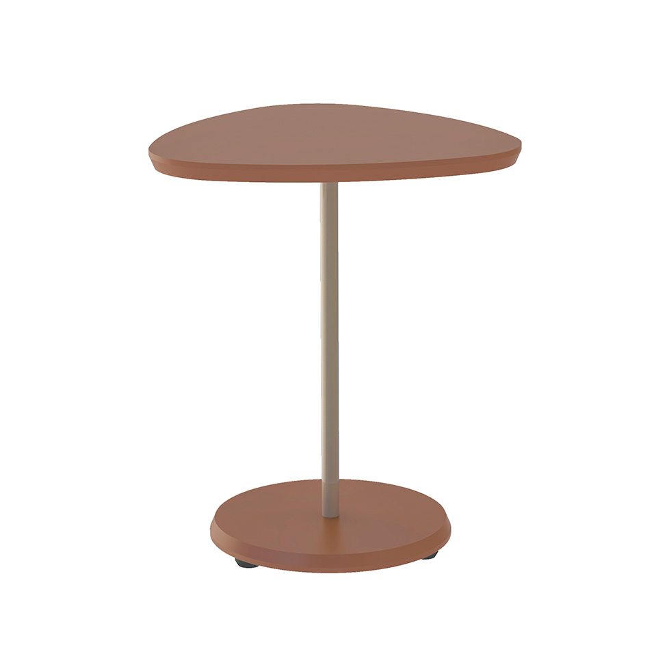 Mesa Lateral Orgânica Bel Terracota