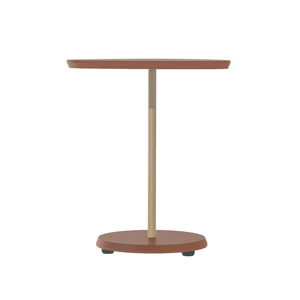 Mesa Lateral Orgânica Bel Terracota