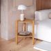 Mesa Lateral Orgânica Complementos Hanover 45 cm
