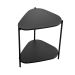 Mesa Lateral Orgânica Complementos Nero 44 cm