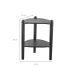 Mesa Lateral Orgânica Complementos Nero 45 cm