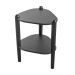 Mesa Lateral Orgânica Complementos Nero 45 cm