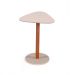 Mesa Lateral Orgânica Paris Nature e Off White