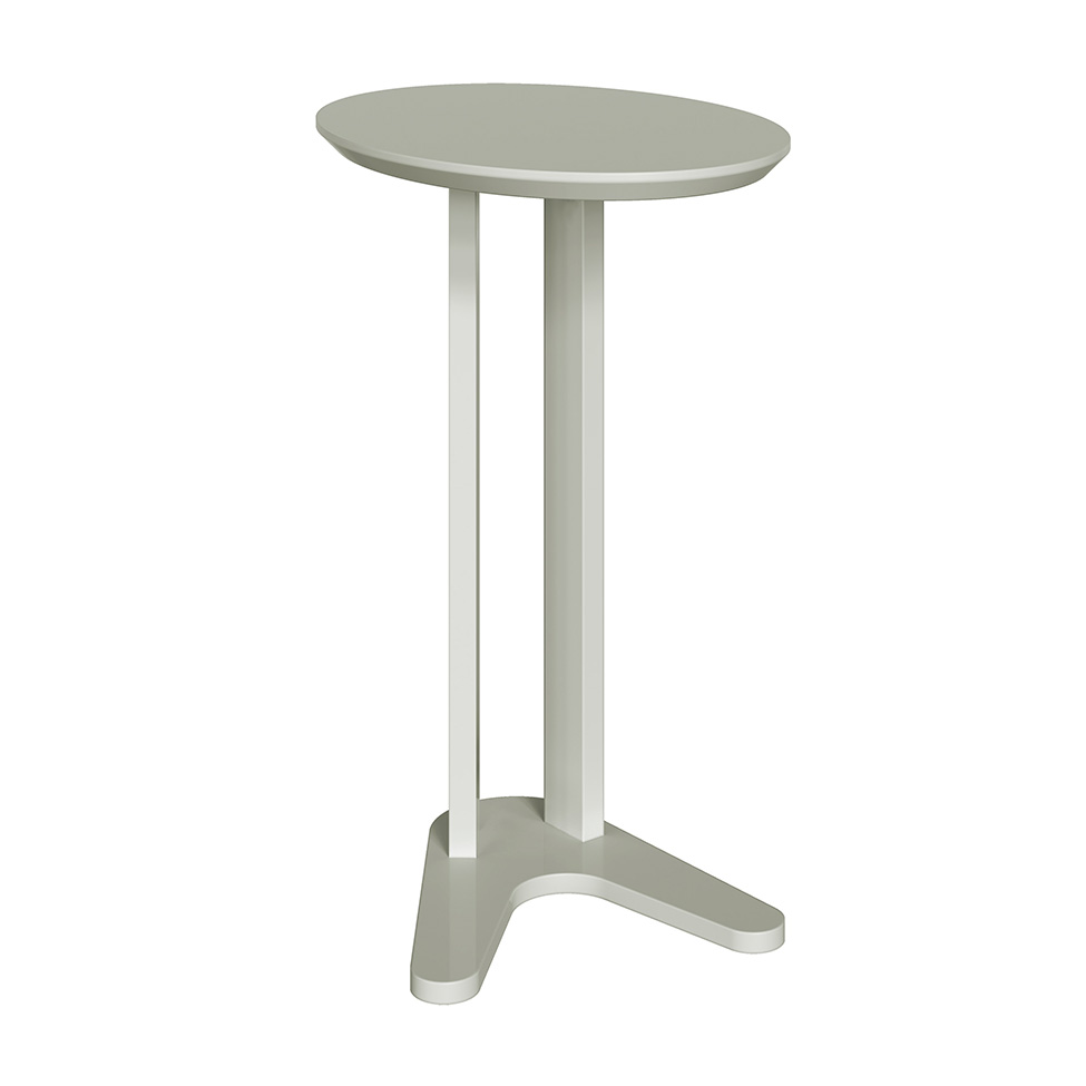 Mesa Lateral Oval Simon Off White