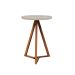 Mesa Lateral Redonda Classic Gianduia e Nature
