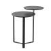 Mesa Lateral Redonda Complementos Nero 44 cm