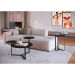 Mesa Lateral Redonda Complementos Nero 44 cm