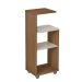 Mesa Lateral Retangular Bis Cinamomo e Off White
