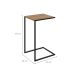 Mesa Lateral Telúrio Hanover e Preta 64 cm