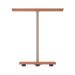 Mesa Lateral Triangular Bel Terracota