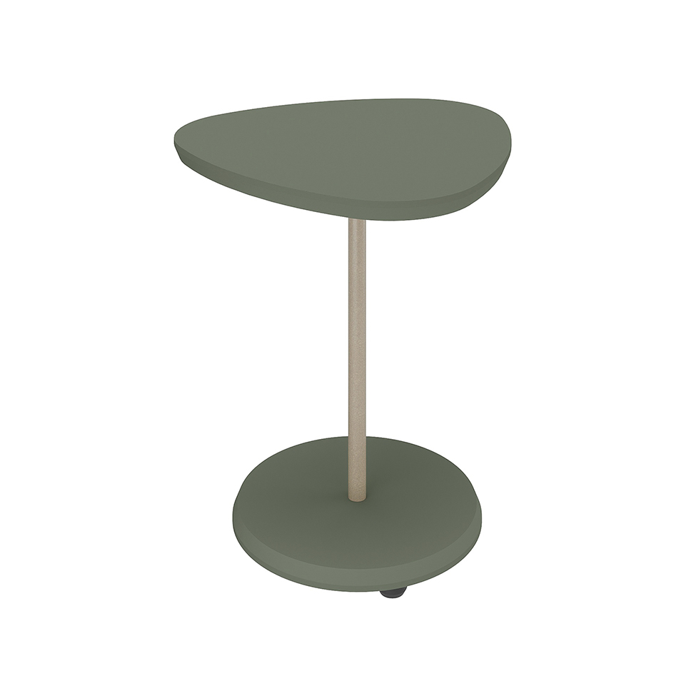 Mesa Lateral Triangular Bel Verde Menta