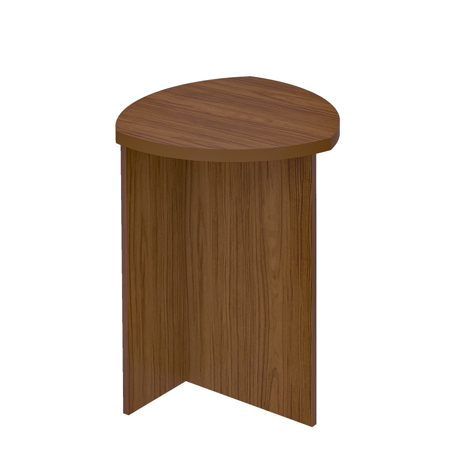 Mesa Lateral Triangular Delta Cedro