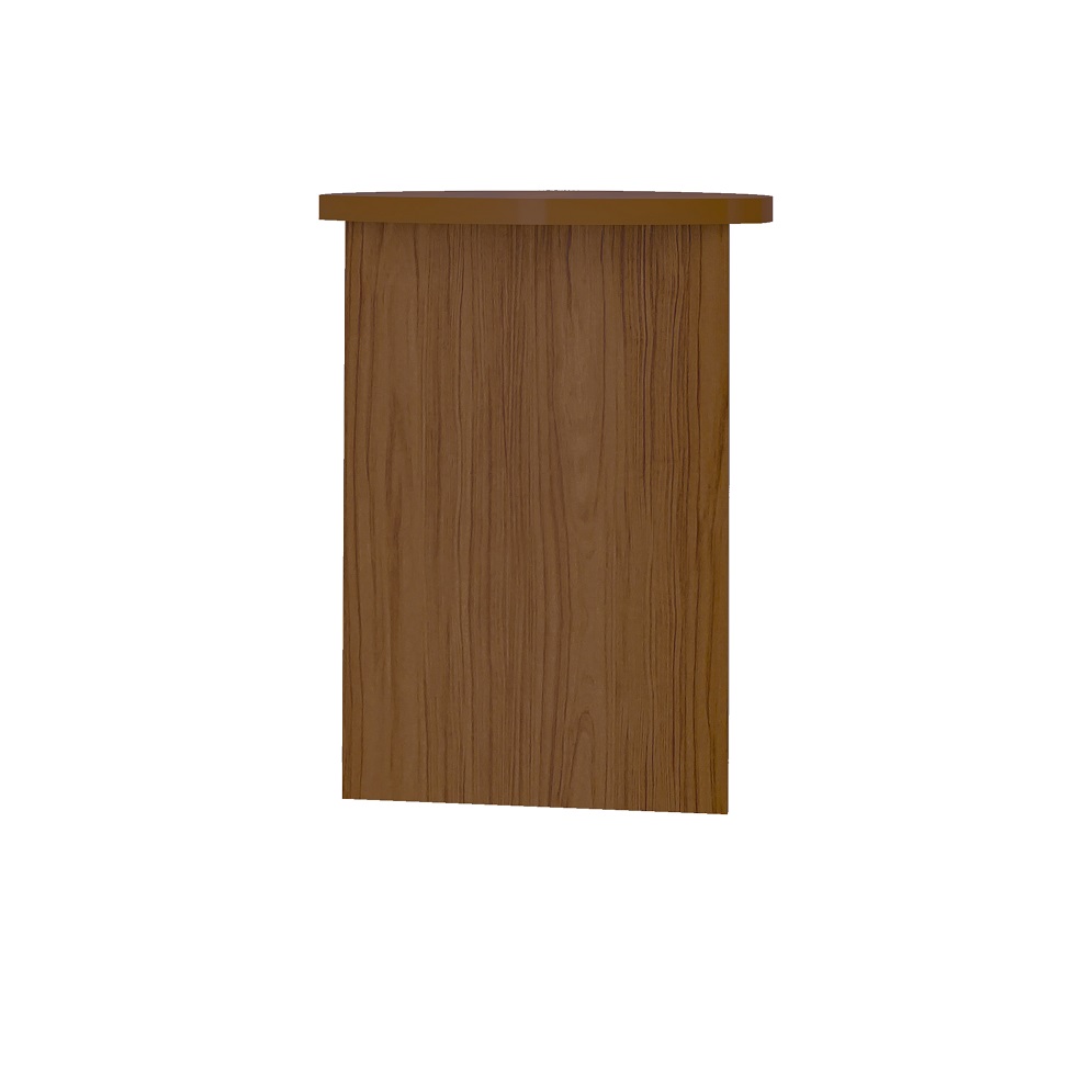 Mesa Lateral Triangular Delta Cedro