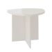 Mesa Lateral Triangular Delta Off White