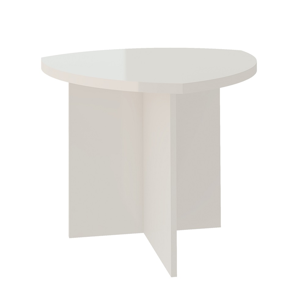 Mesa Lateral Triangular Delta Off White