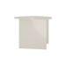 Mesa Lateral Triangular Delta Off White