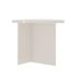 Mesa Lateral Triangular Delta Off White