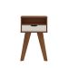 Mesa Lateral Vip 1 GV Cedro e Off White