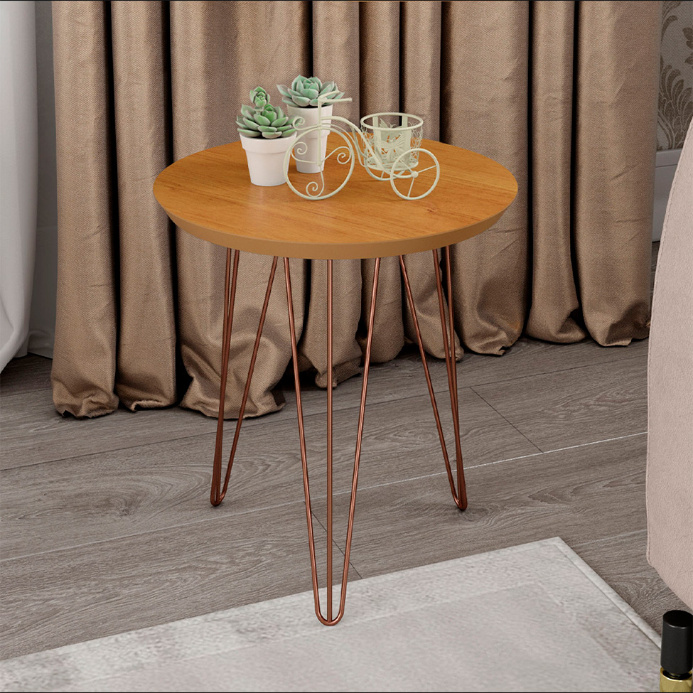 Mesa Latetal Evolution Cinamomo e Cobre 44 cm