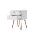 Mesa de Cabeceira Bled 2 GV Branca