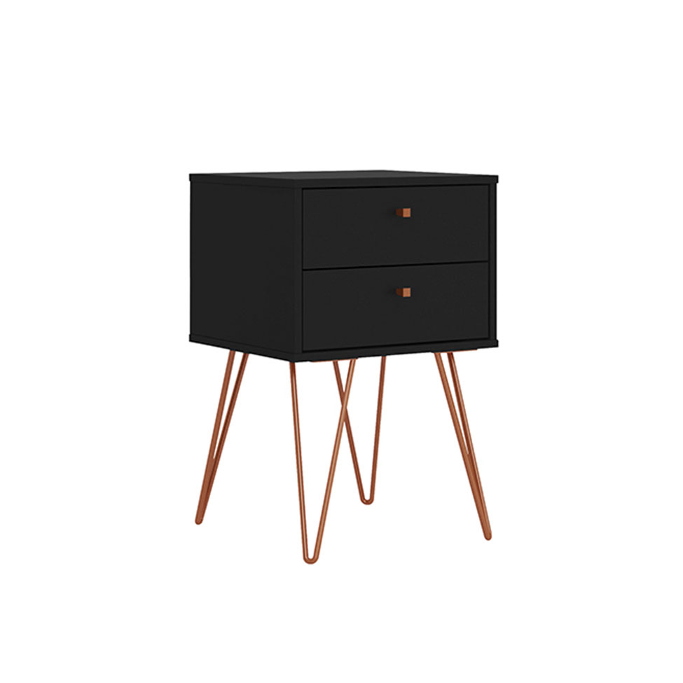 Mesa de Cabeceira Bled 2 GV Preta